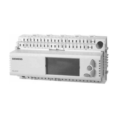 Siemens – Régulateur universel 2 boucles – Alimentation 24Vac – 2 sorties relais – Applications flexibles pour contrôle de température et humidité