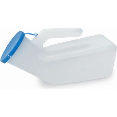 Urinoir pour homme et femme, 1000ml portable urinoir fabriqué avec Bouchons Bleu (1/5)