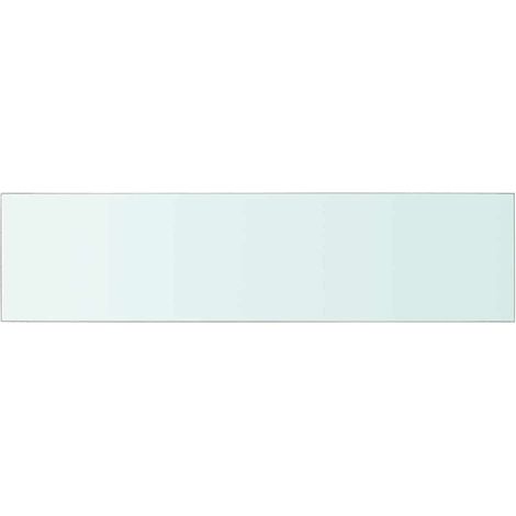 Maison Exclusive - Regalboden Glas Transparent 100x25 cm