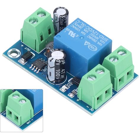 Module de contrôle de batterie CC 12 V à 48 V, interrupteur d'urgence automatique, carte de protection contre la coupure de courant (1/5)