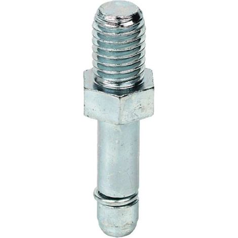 Cyclingcolors – Axe de roulette de meuble M10 – Acier – Fixation goupille goujon – Charge maximale 150kg – Pour sols durs et meubles lourds