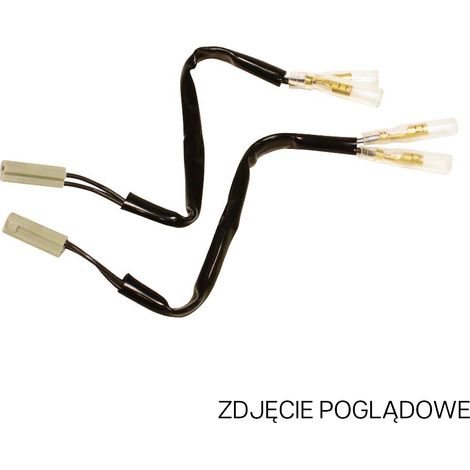 CONNETTORE OXFORD (FILO / ADATTATORE / CAVO / PROLUNGA) PER INDICATORI DI DIREZIONE A LED E A LAMPADINA CON CONNETTORE OEM YAMAHA (CONNETTORE A DUE FILI) (1/2)
