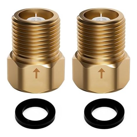 Brass Non-Return Check Valve with Internal Thread and External Thread for Garden Pump Toilet Fountain Heater Water System (1/5)