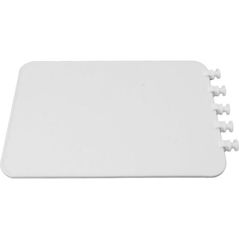 Plateau de séparation portable et léger pour sac de plage, idéal pour ranger vêtements et en-cas (blanc). (1/5)