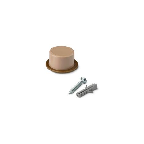 Butée De Porte Beige Protection Murale Discrète à Visser - Inofix (1/2)