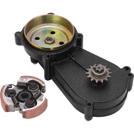 Carter d'embrayage 14T avec cloche et boîte de vitesses pour mini quad 47cc 49cc, moto de poche, buggy tout-terrain, pièce moteur compatible ATV. (1/5)