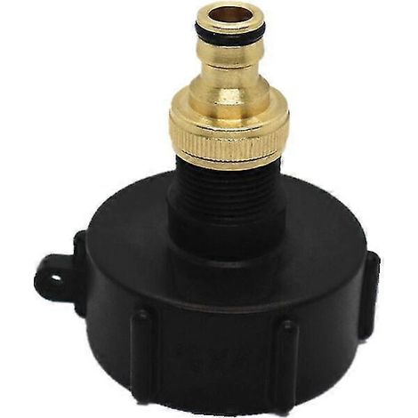 Raccord rapide pour réservoir de 1000 l, S60x6, raccord pour réservoirs multiples, robinetterie (1/3)