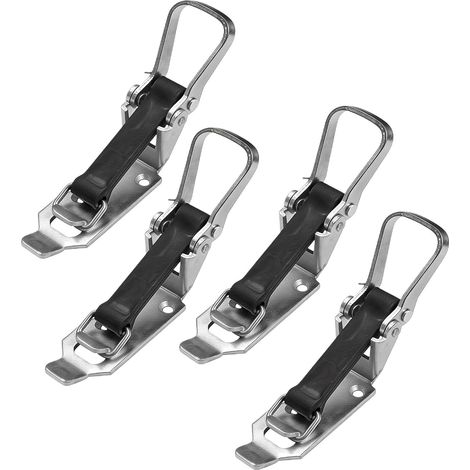 Lot de 4 supports de pelle, porte-pelle, porte-bêche, porte-hache, porte-balai, pour voiture, bateau, remorque, camion, outils (1/5)