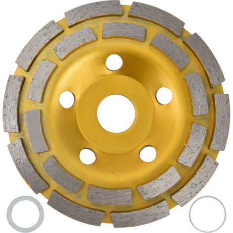 125-mm-Doppelreihen-Diamanttrennscheibe für Beton, Granit, Stein und Marmor (1/5)