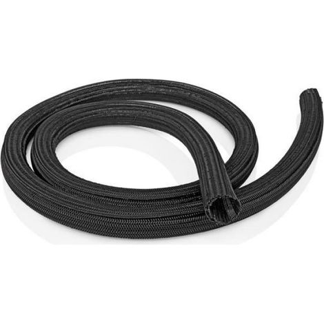 Manchon de gestion des câbles - - CMSL0030BK200 - 2.00 m - Noir - Épaisseur max 30 mm (1/2)
