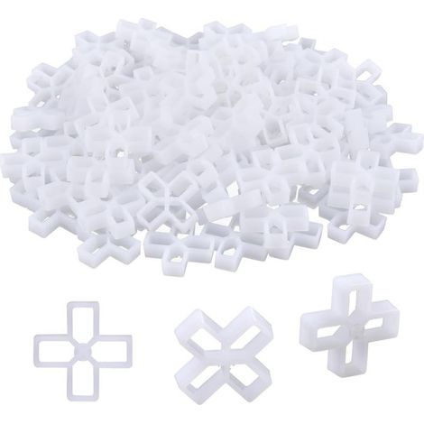 Croisillons de Carrelage 10mm,1000 PCS Croisillons Nivelant Entretoises de Pavage en Forme de Croix de Joint Croisillon de Carreleur pour Carreaux Bricolage Pavage Carrelage Mur Carrelage Jardin (1/5)