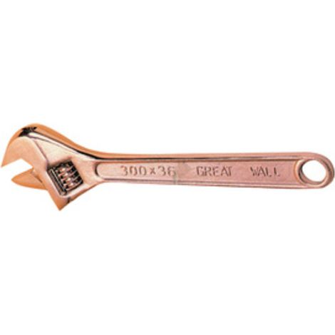 PL CHIAVE REGOLABILE A RULLINO CROMATA 250 MM