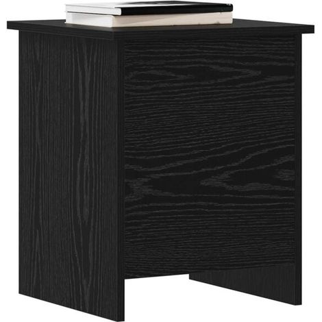 Meuble de Rangement avec Portes, Style Industriel en Chêne Noir, 40 x 40 x 50 cm, Armoire de Stockage Compacte pour Salon, Chambre ou Entrée (1/5)