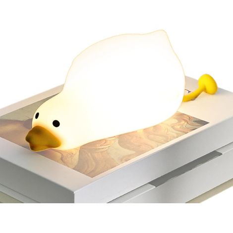 Lampe Veilleuse Canard Portable Douceur Peluche Amusante (1/5)
