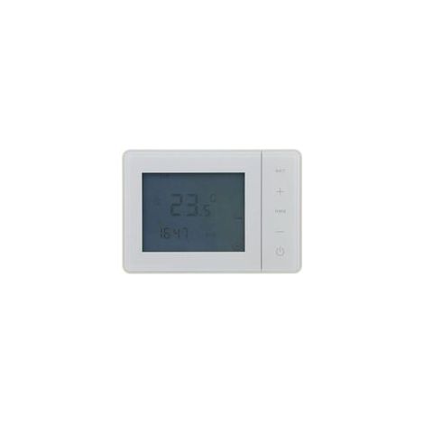 Thermostat programmable Filaire Blanc