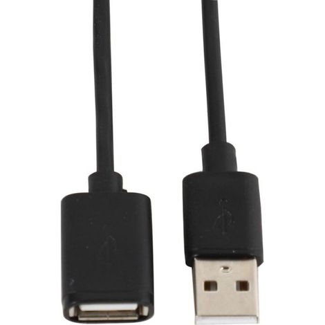 Adaptateur USB Vers HDMI - 1080P Full HD - Compatible iOS Et Android - Câble TPE 1 M - Noir - 2 Pièces (1/5)