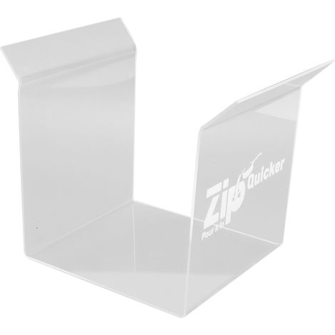 Lot acrylique pour sachets zip, support mains libres pour verser restes alimentaires, étagère de rangement cuisine maison (1/5)
