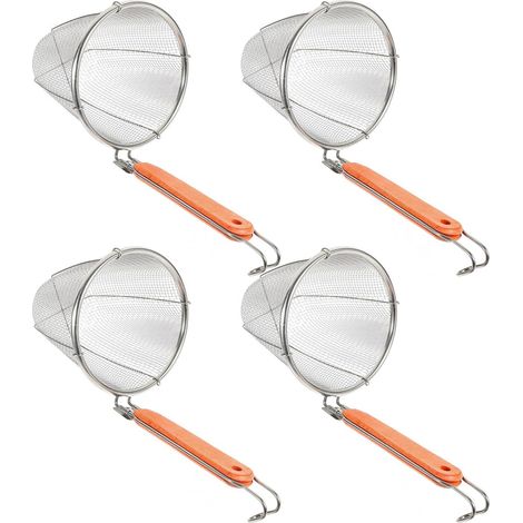 Ensemble de cuisine en bois et acier inoxydable avec poignée en bois 14 (1/5)