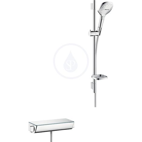 hansgrohe Raindance Select Brausesystem Aufputz 120 mit Ecostat (1/3)