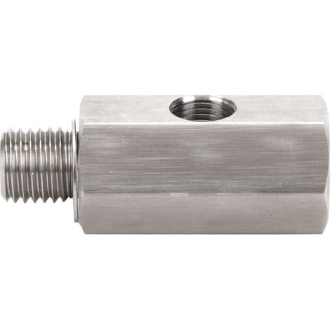 Connecteur en T pour capteur de pression d'huile de turbocompresseur M12x1,5 1/8 NPT, pièces automobiles en acier inoxydable (1/5)