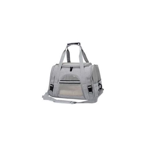 Sac de transport pour chat et petit chien – Oxford 600D léger – Charge max 6 kg – Bandoulière amovible – Coussin moelleux lavable (1/5)