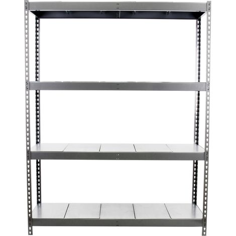Simonrack Scaffale da giardino grigio galvanizzato robusto