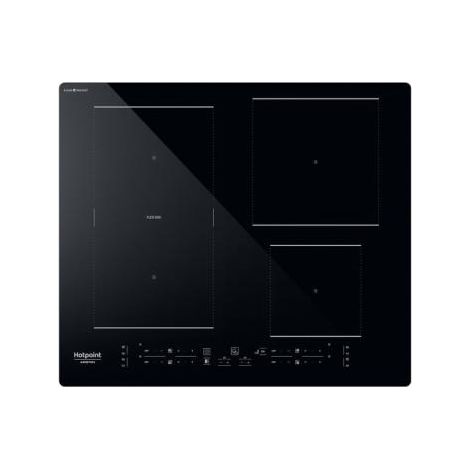 Hotpoint HB 4860C CPNE Piano cottura a induzione 59 cm 4 zone Flexi Duo Touch 7200 W colore Nero (1/7)