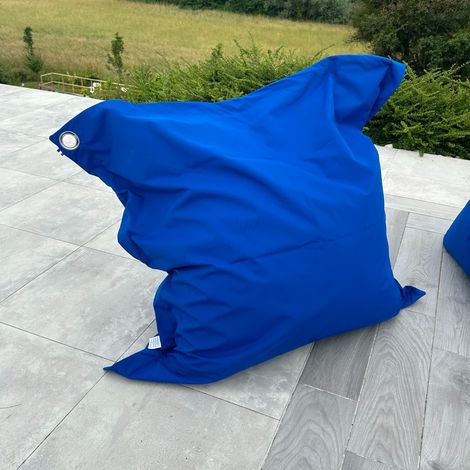 Big Coussin flottant Bleu Roi 140x140 cm