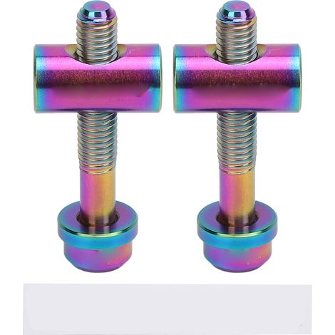 Set mit 2 M5x30 mm Befestigungsschrauben für Fahrradsattelstützen aus Titanlegierung, für DIY-Ersatzteile, Farbe (1/5)
