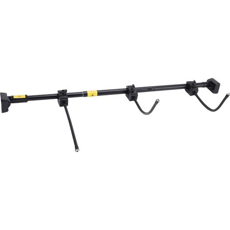 Support de guirlande réglable pour porte d'entrée 80-102 cm, acier haute résistance, charge 9 kg, crochet déco Noël (1/5)