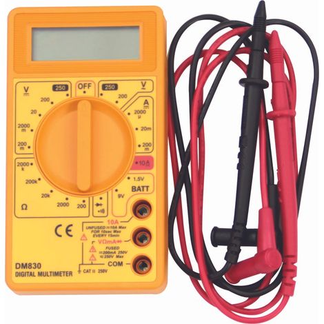 Multimètre CAT II 250V 19 calibres - Dio