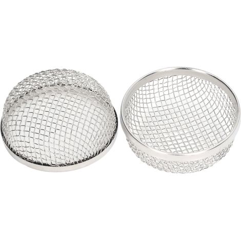 2 Pièces Moustiquaire Anti-Insectes en Acier Inoxydable 2,8 Pouces pour Vent de Four et Chauffeur d'Eau de Camping-Car (1/5)