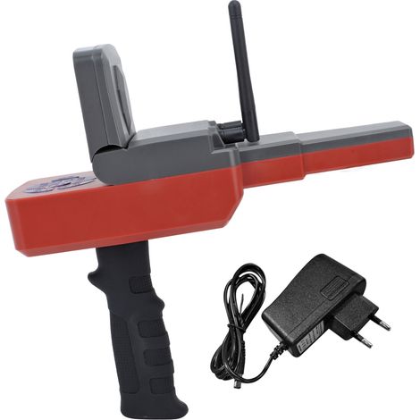 Détecteur de Métaux Haute Performance 1500m Portée 30m Profondeur Affichage LCD Scanner pour Or Argent Cuivre avec Adaptateur EU 100‑240V (1/4)