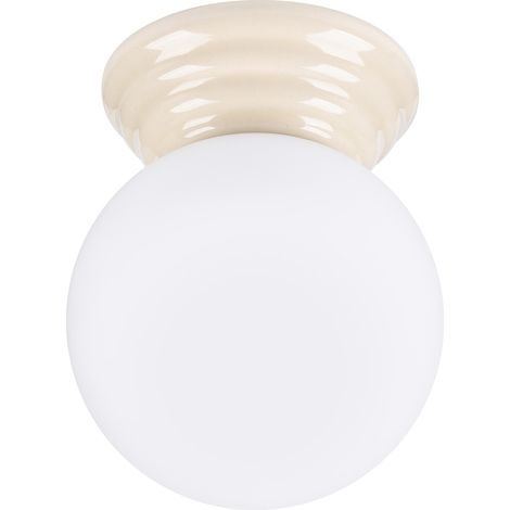 Deckenleuchte Zori Beige 1xG9 12cm Glas Sollux (1/5)