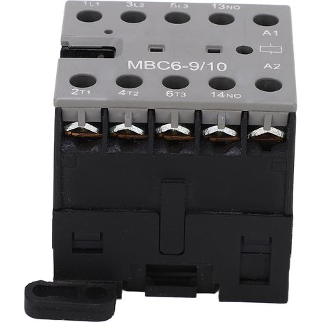 Mini-Schütz 24 V DC, flammhemmend, hochempfindlich, 16 A, robustes Gehäuse aus technischem Kunststoff, Lager, Netzteil