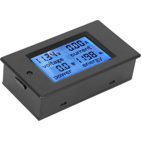 Voltmètre Ampèremètre DC Multifonction Testeur Numérique LCD Écran Détecteur de Courant Tension (1/5)