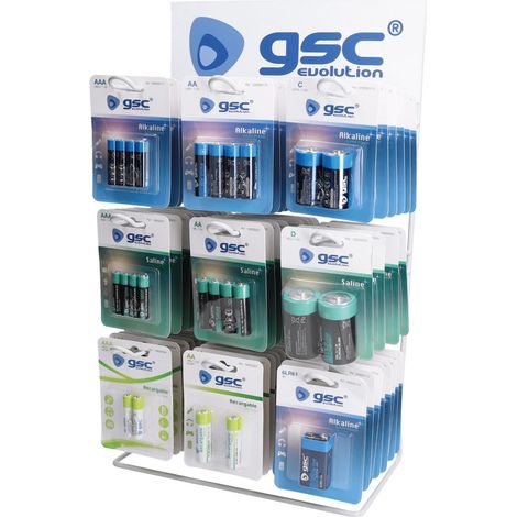 Expositor Batteries para pilas (1/2)