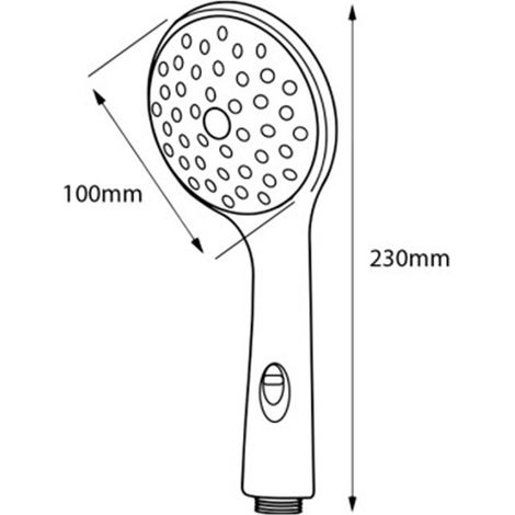 Douche avec fermeture Guadix Modèle 1 Fonction, GENIL (1/5)