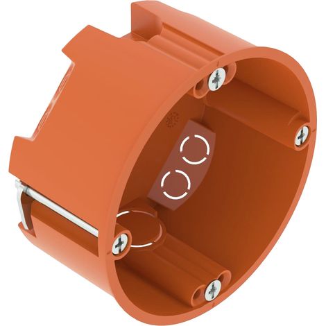 OBO FLACH-HW-GER.DOSE DM68MM H35MM (HG 35 ORANGE) (1/4)