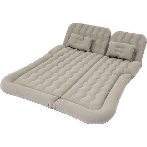 Matelas de voiture SUV, design gonflable, installation facile, Gris (1/2)
