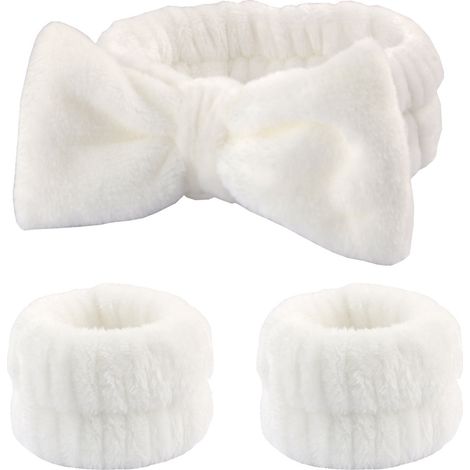 Ensemble de 6 pièces pour spa : bracelet, bandeau, élastique à cheveux et bracelet. (1/5)