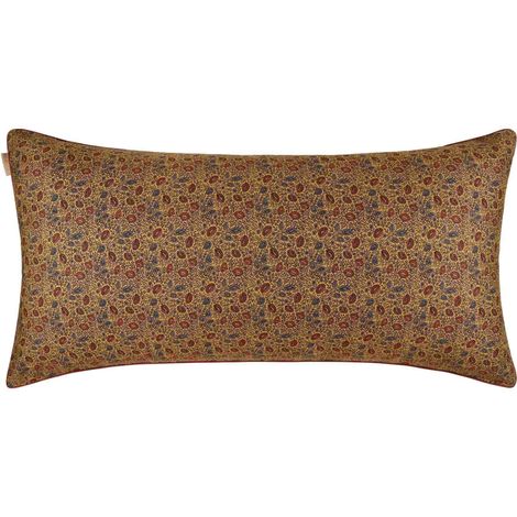 Housse de coussin en Viscose et lin imprimés certifiés Oeko-tex standard 100 ANUSHA