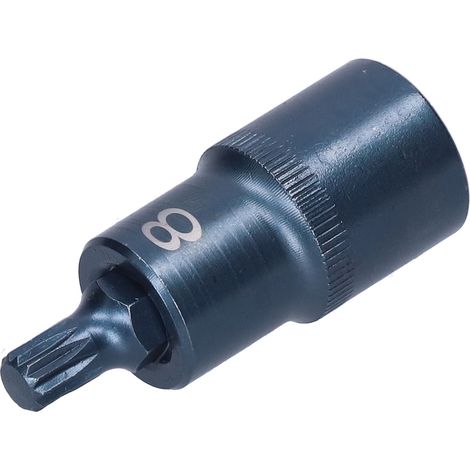 Embout de douille 12 pans en acier allié S2 antirouille, outil de clé rapide pneumatique et électrique (1/5)