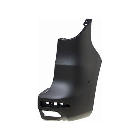 Crosse de pare-choc arrière droit noir avec trou radar 1 porte Renault Kangoo 3 depuis 2020
