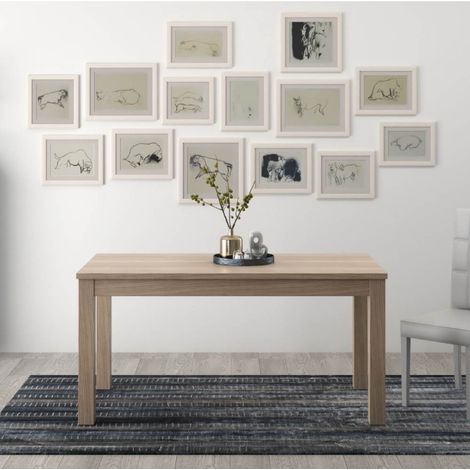 Tavolo rettangolare allungabile olmo 140x80 FIRENZE (1/3)