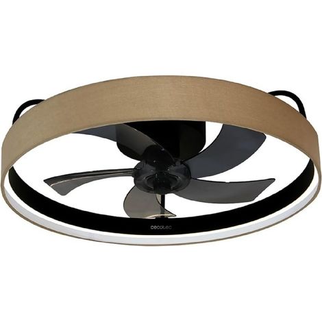 Cecotec Ventilador de techo con luz EnergySilence LampAero 650 Beige Design Cecotec (1/4)
