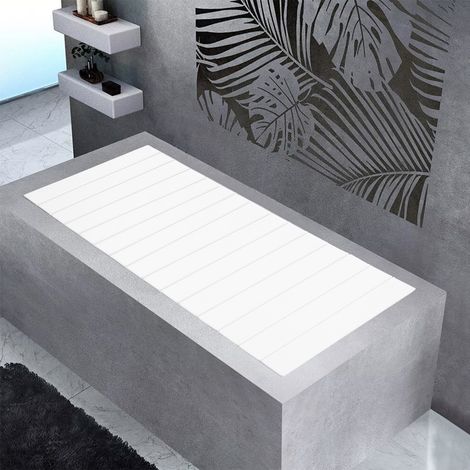 Copertura vasca da bagno bianca 70 160 0,65 cm, copertura vasca pieghevole, tavoletta vasca-copertura vasca, copertura vasca pieghevole, tavoletta vasca (1/4)
