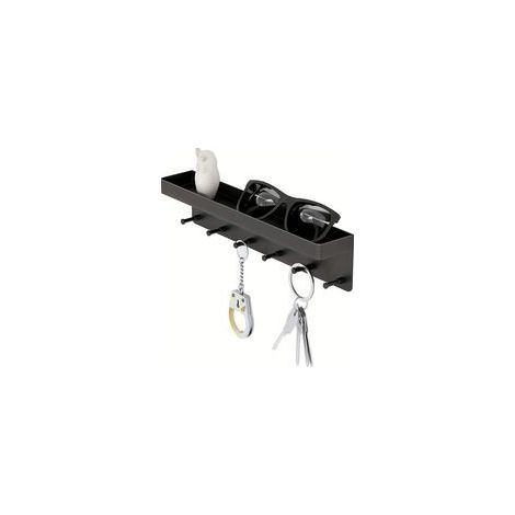 Porte-clés sans perçage – Étagère murale – Rangement pour petits objets – Porte (1/5)