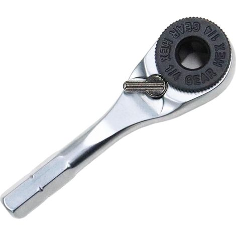 Tête de clé à cliquet, avec poignée hexagonale, 60 dents, mécanisme, pour les espaces restreints, chrome vanadium, acier précision, ensemble tournevis la maison et réparation vélos (A - A (1/5)
