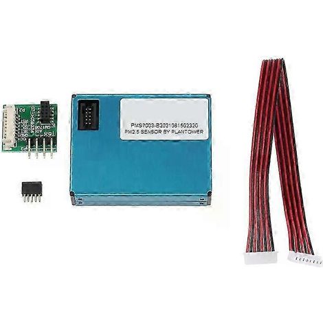 PM25-Staubsensor PMS7003 / G7 Flacher digitaler PM25-Sensor (inkl. Übertragungsplatine + Kabel) - JXLGV (1/5)